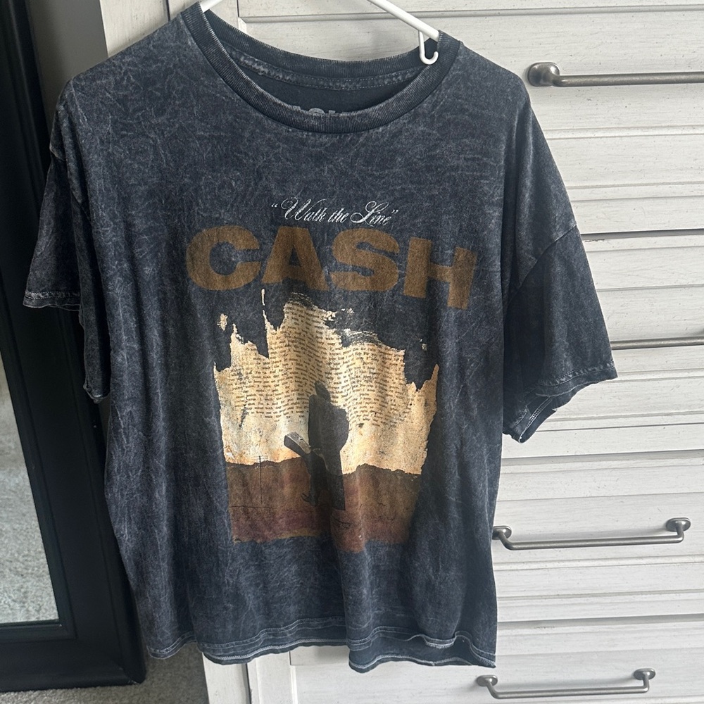 Cash Graphic Short Sleeve Tee - Black